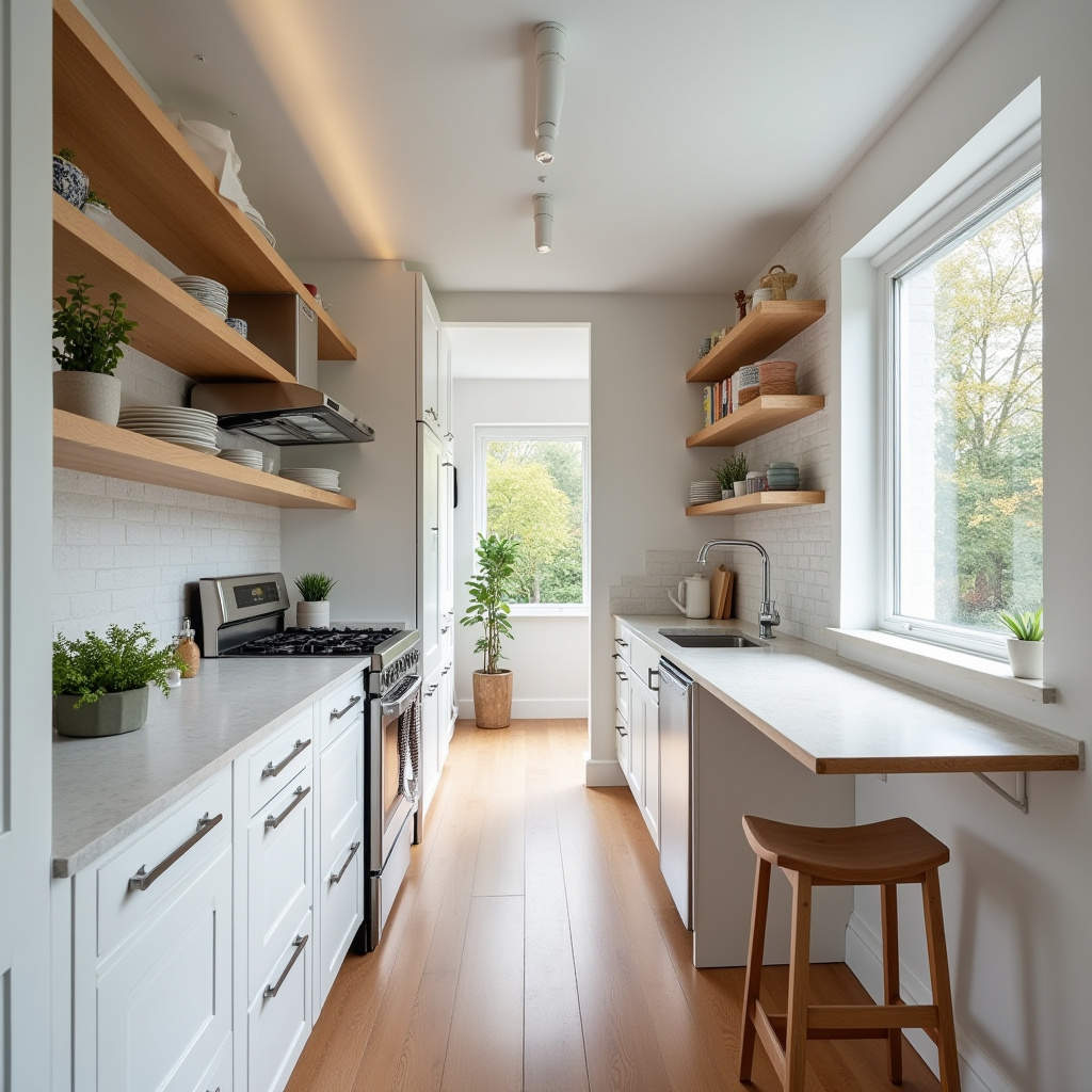 hallway kitchen ideas 1
