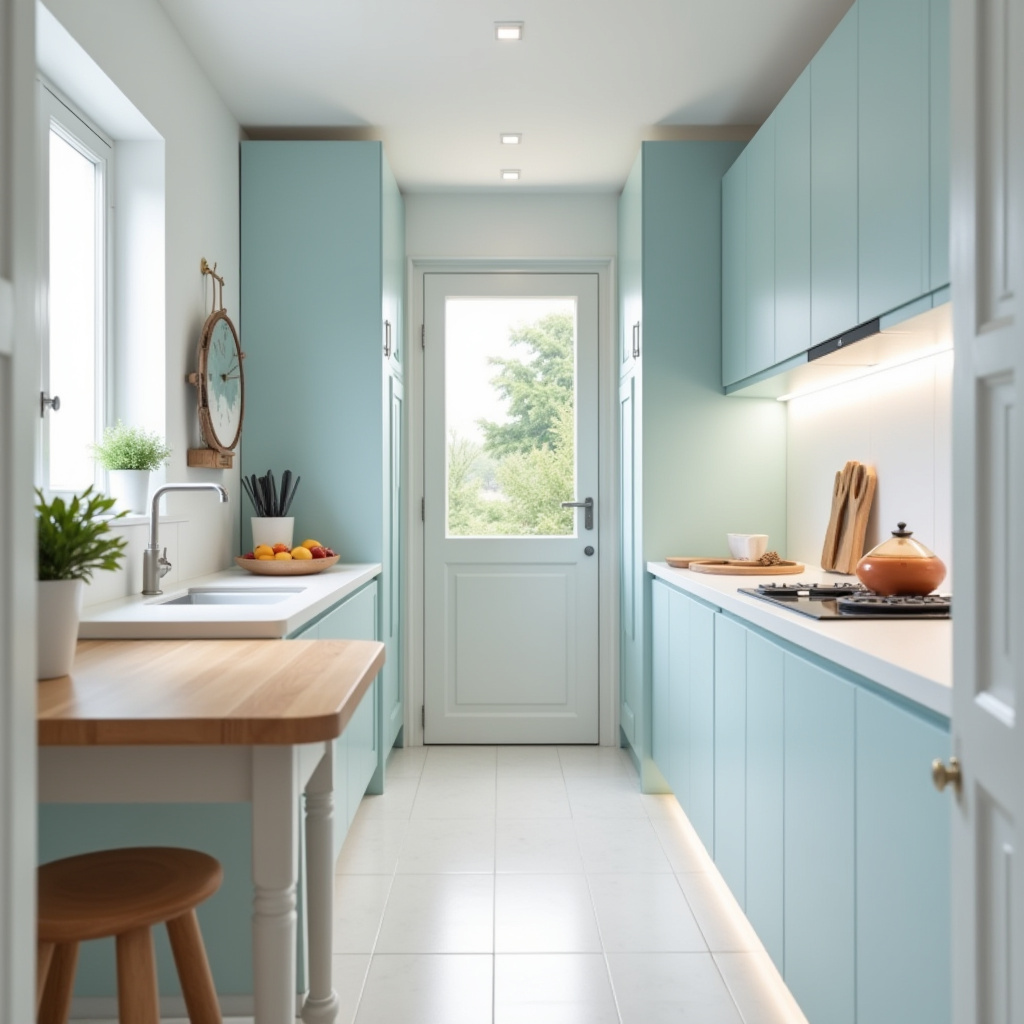 hallway kitchen ideas 12
