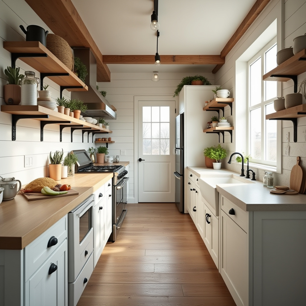 hallway kitchen ideas 19