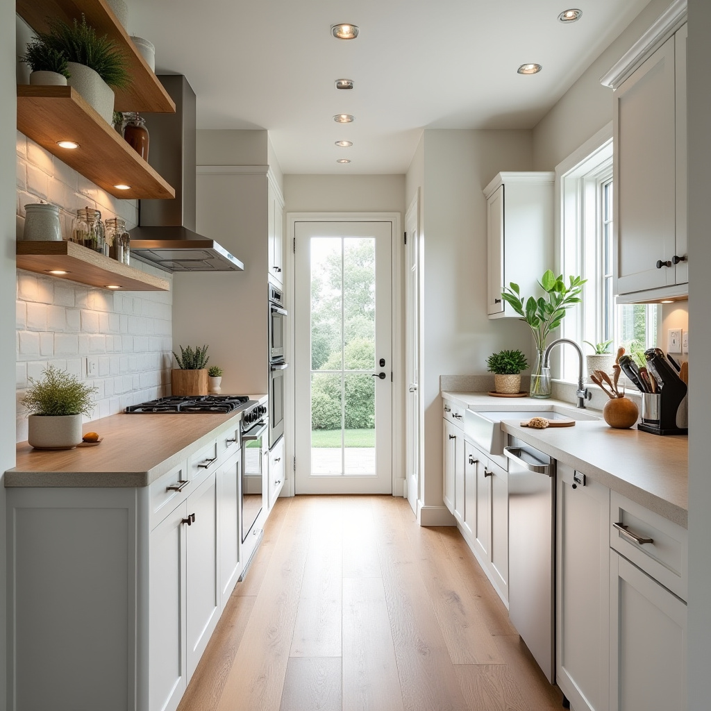 hallway kitchen ideas 2
