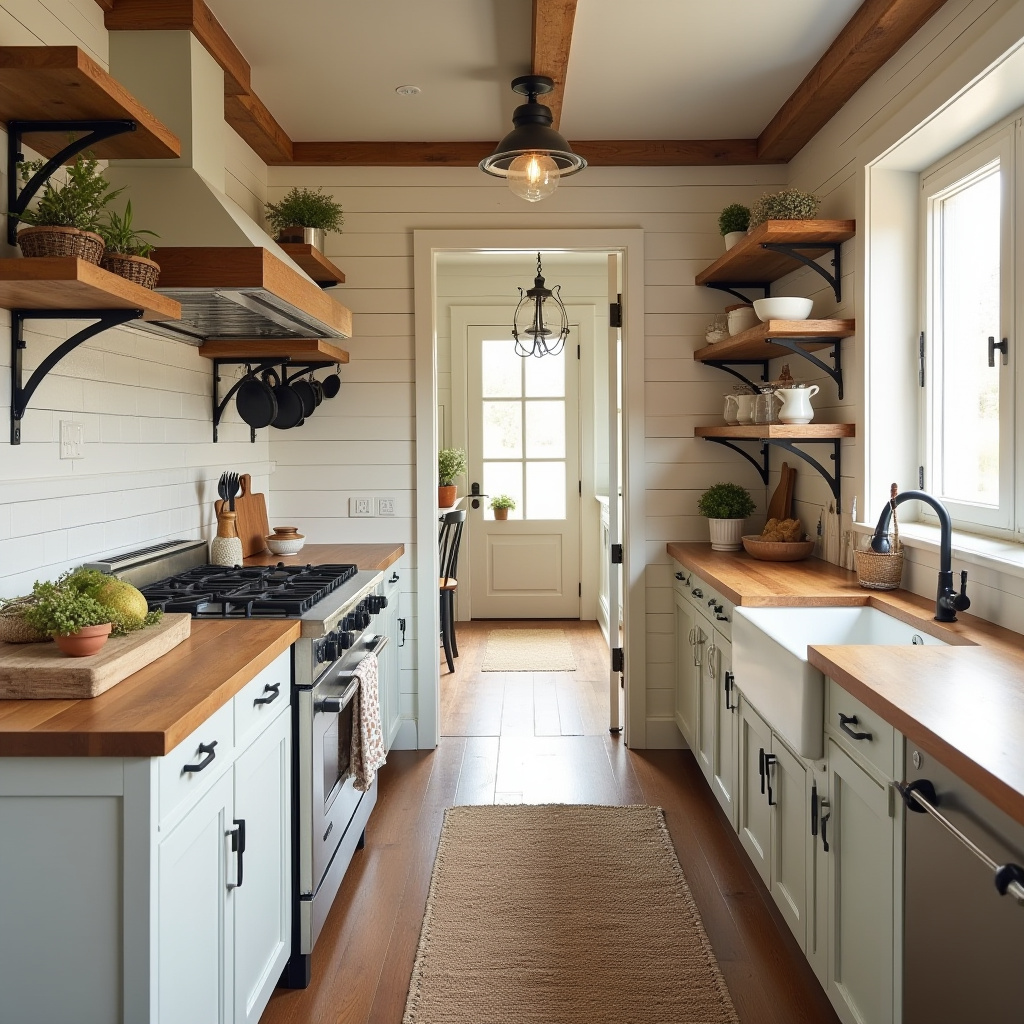 hallway kitchen ideas 20