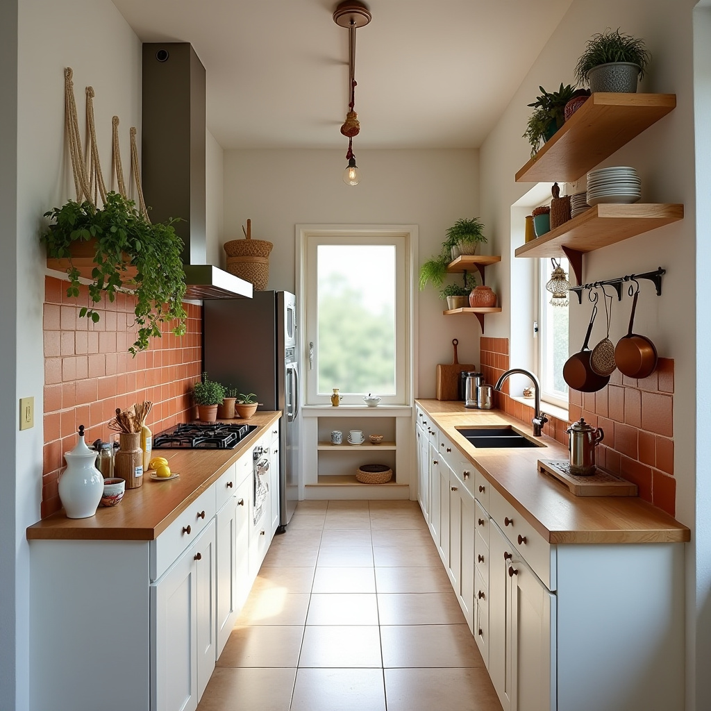hallway kitchen ideas 22