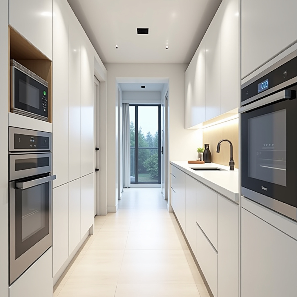 hallway kitchen ideas 24