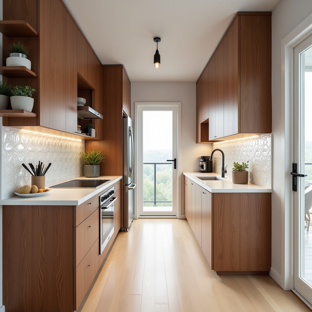 hallway kitchen ideas 29