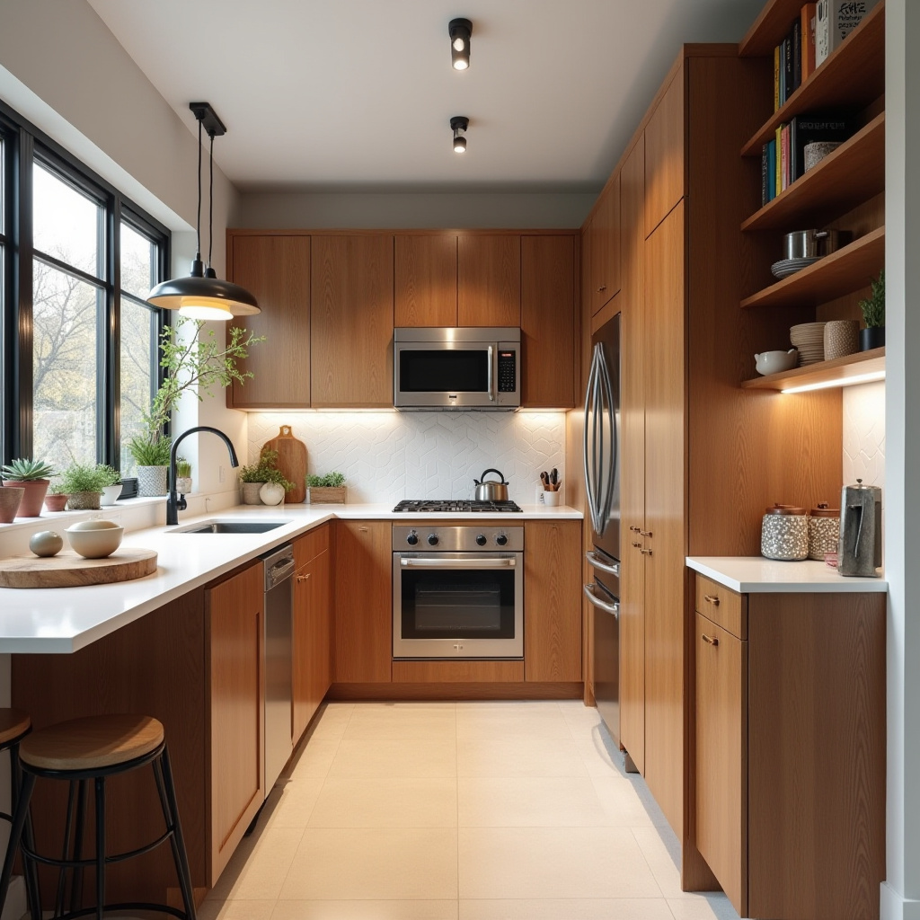 hallway kitchen ideas 30
