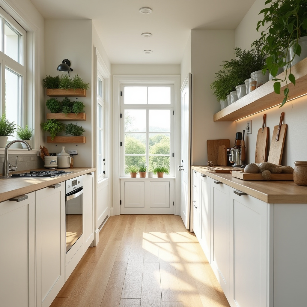 hallway kitchen ideas 33
