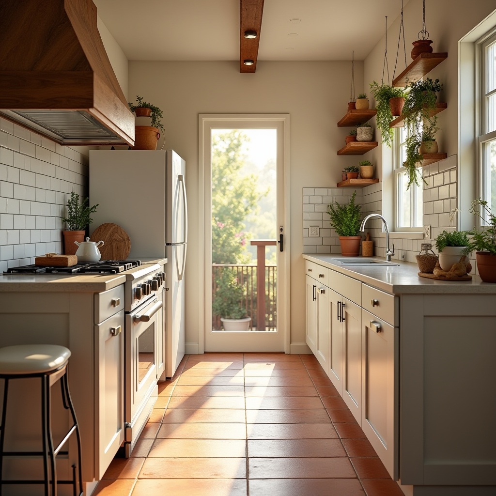 hallway kitchen ideas 35