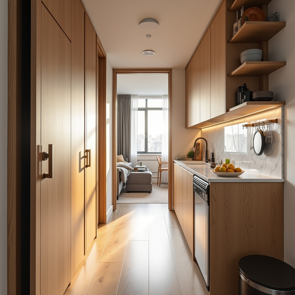 hallway kitchen ideas 5