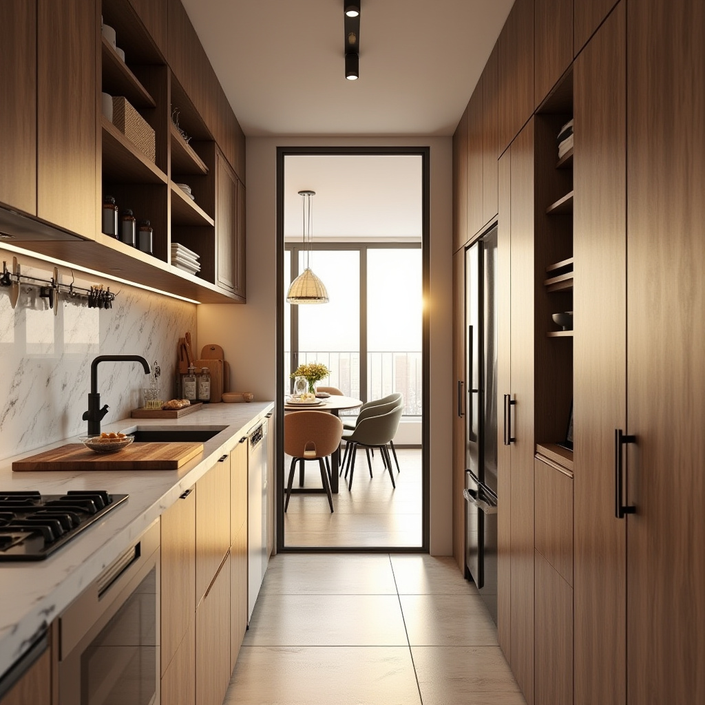 hallway kitchen ideas 6