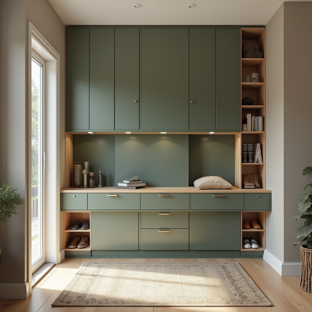hallway storage ideas 11