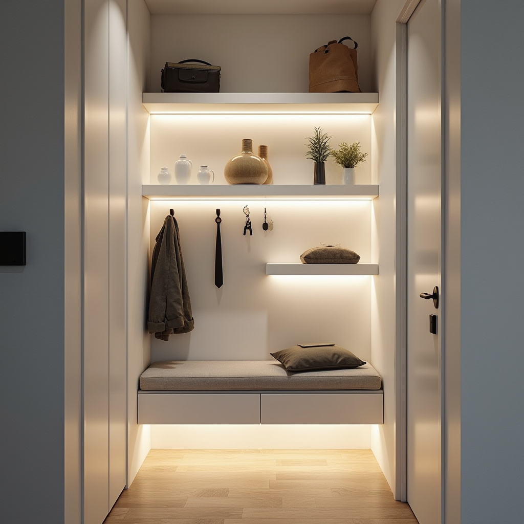 hallway storage ideas 25