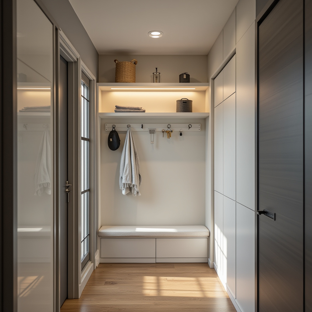 hallway storage ideas 26