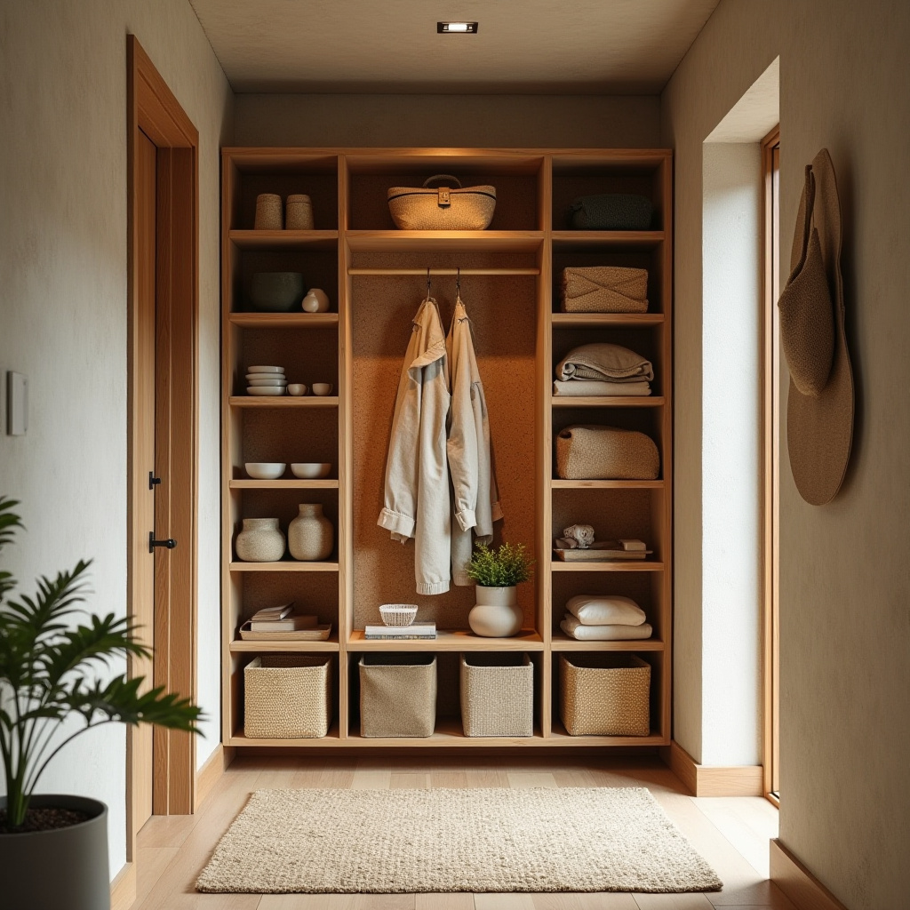 hallway storage ideas 31