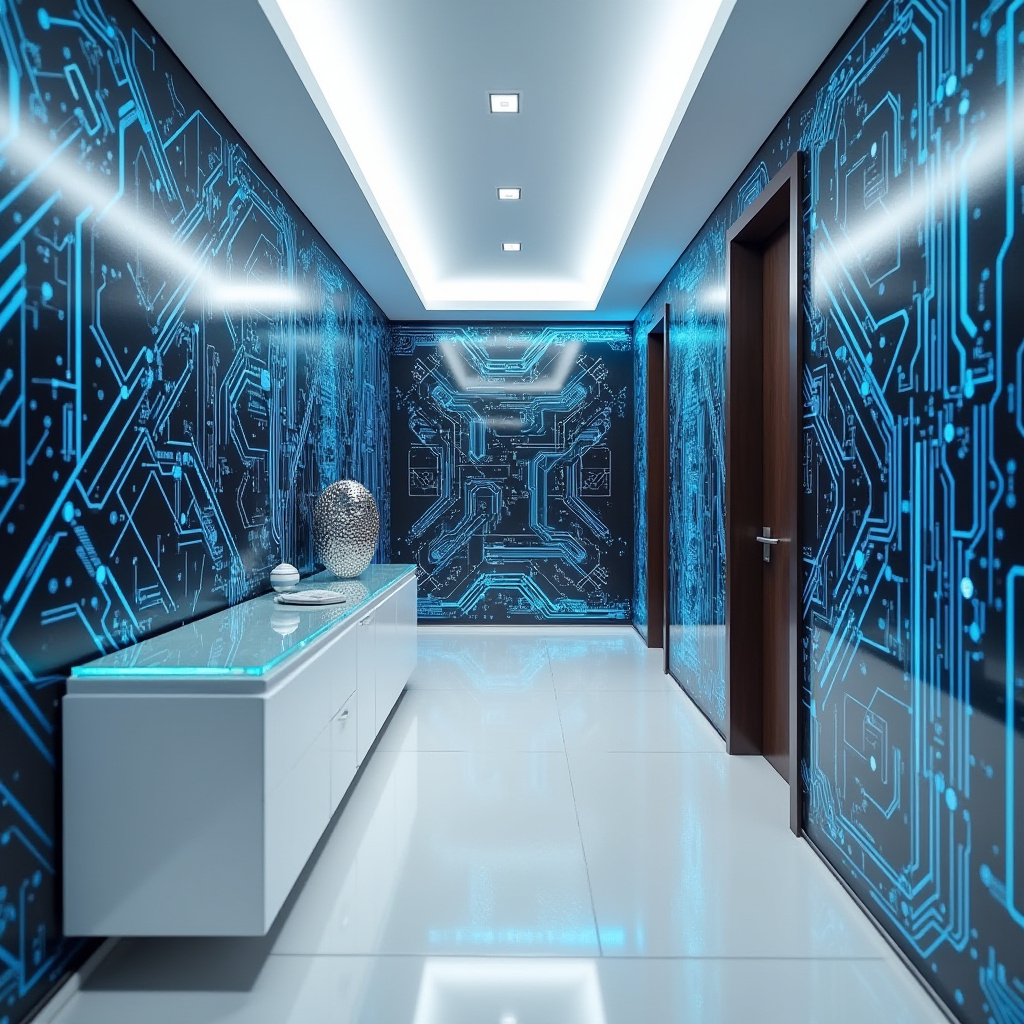 hallway wallpaper ideas 38