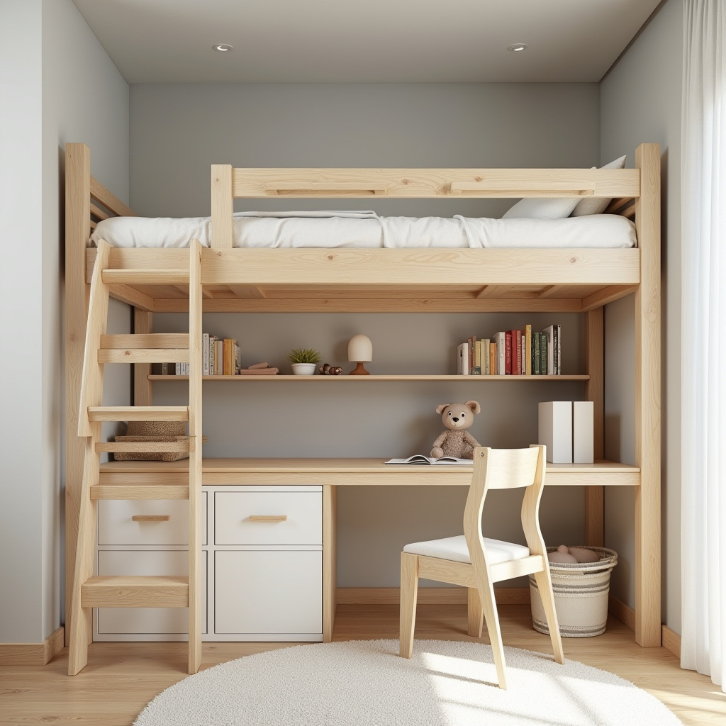 japandi kids room 11