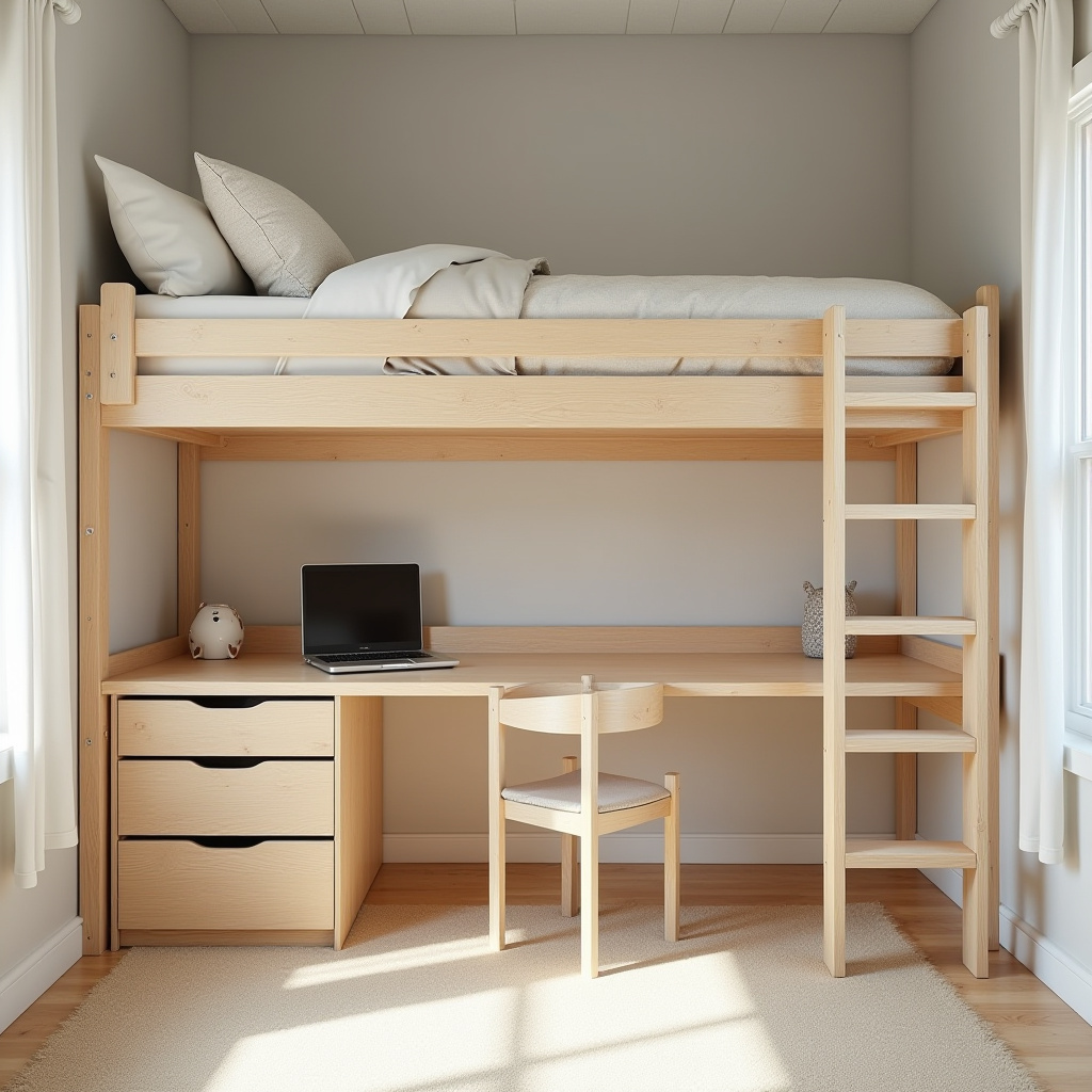 japandi kids room 12