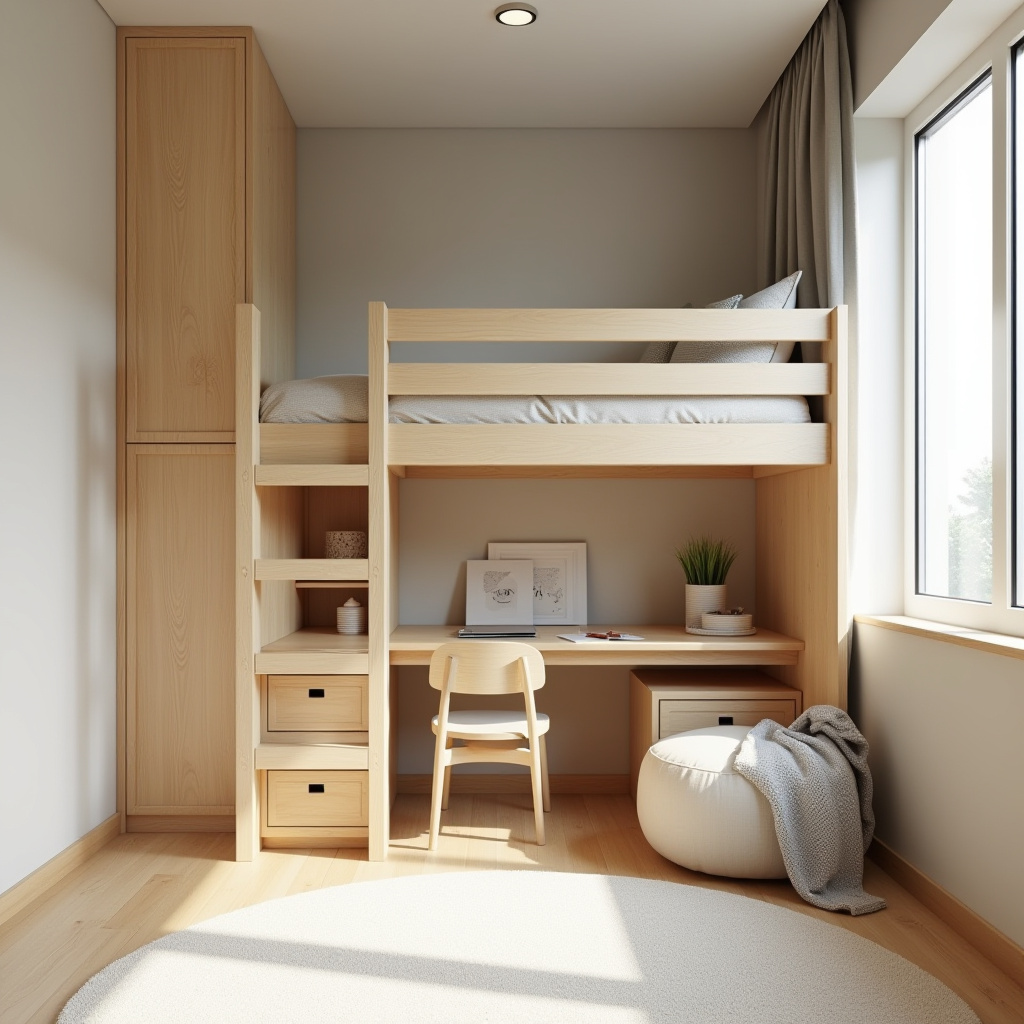 japandi kids room 24