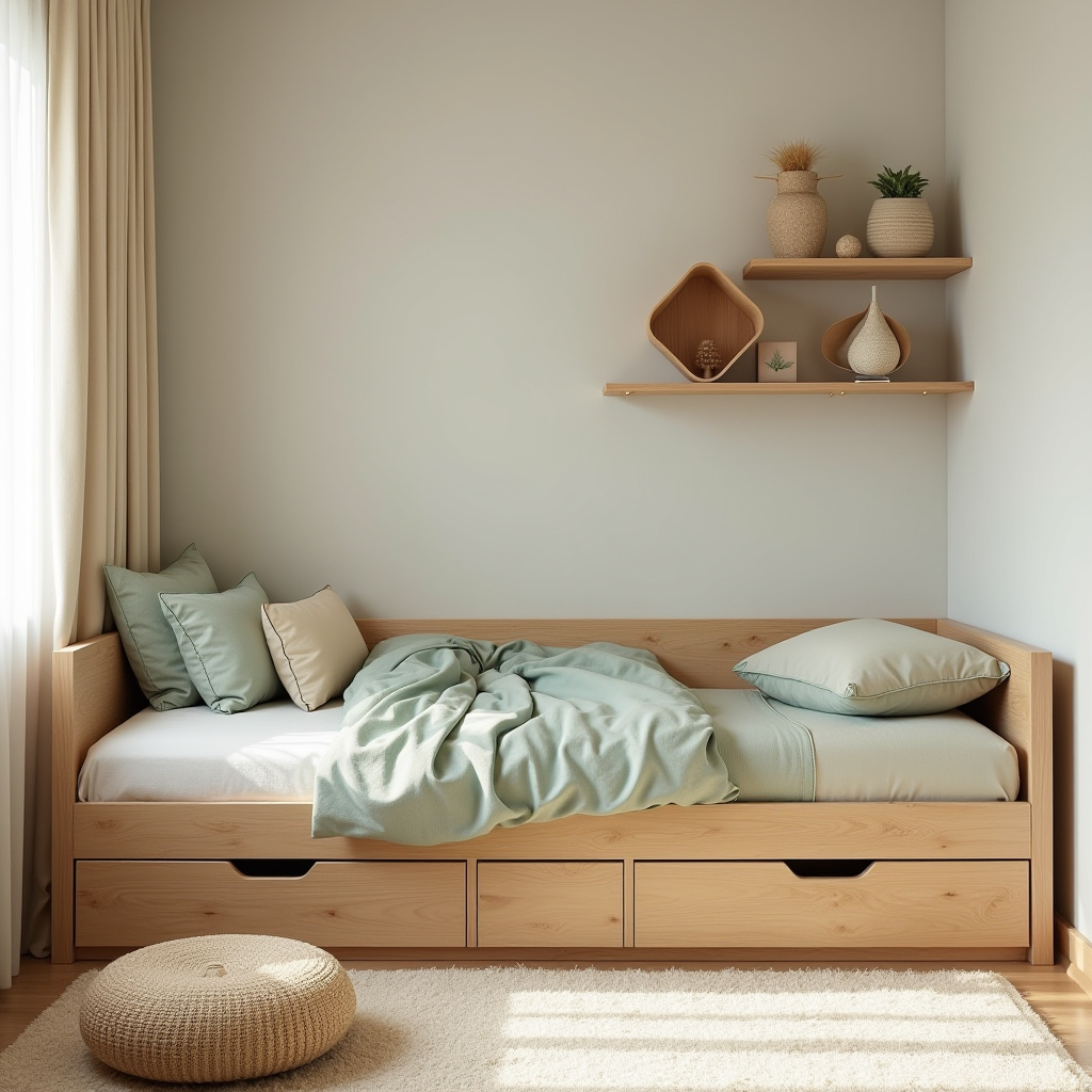 japandi kids room 25