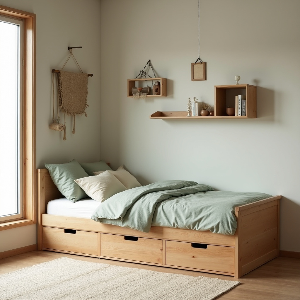 japandi kids room 26