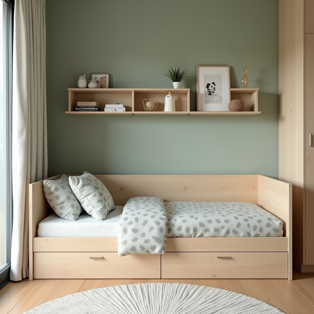 japandi kids room 3