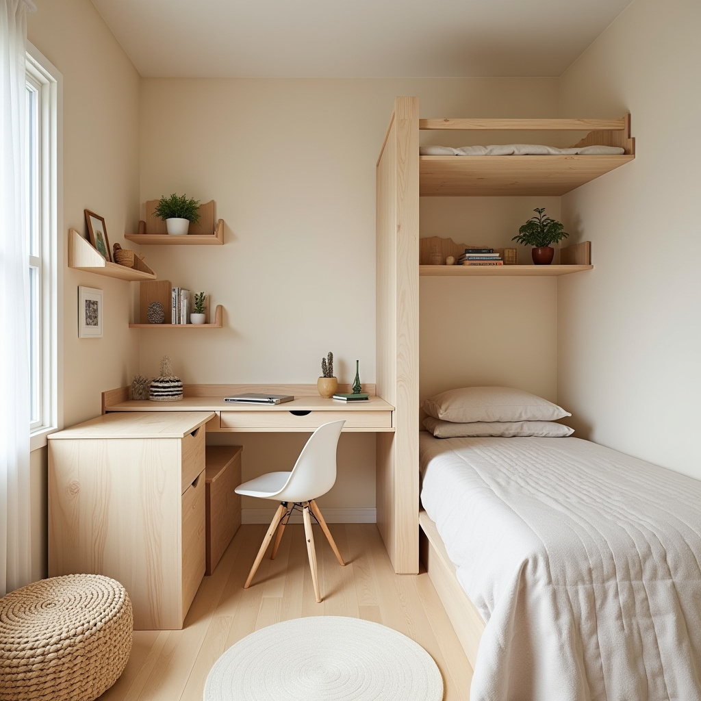 japandi kids room 32