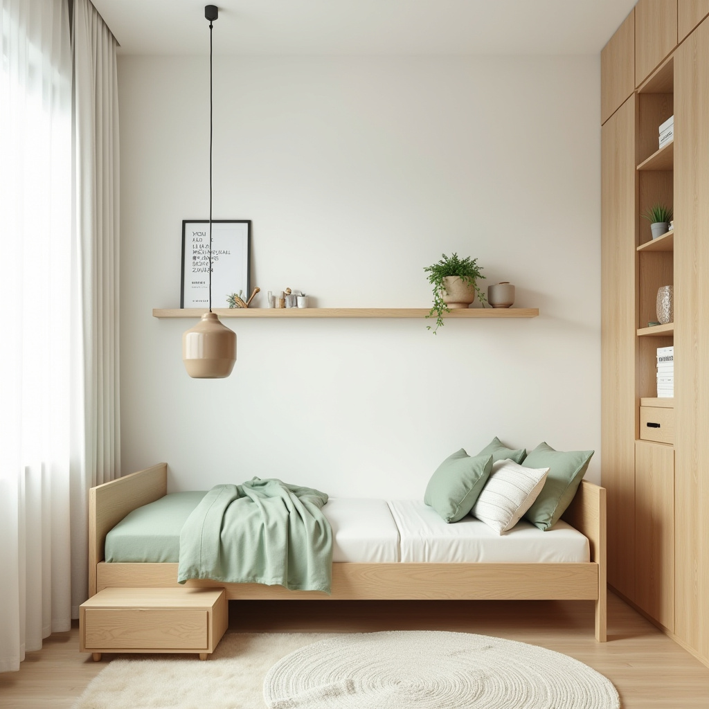 japandi kids room 35