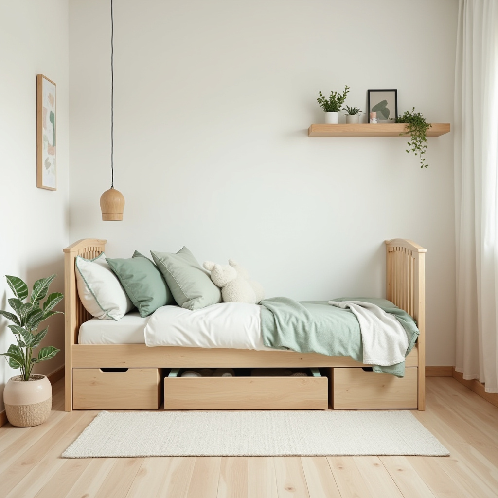 japandi kids room 36