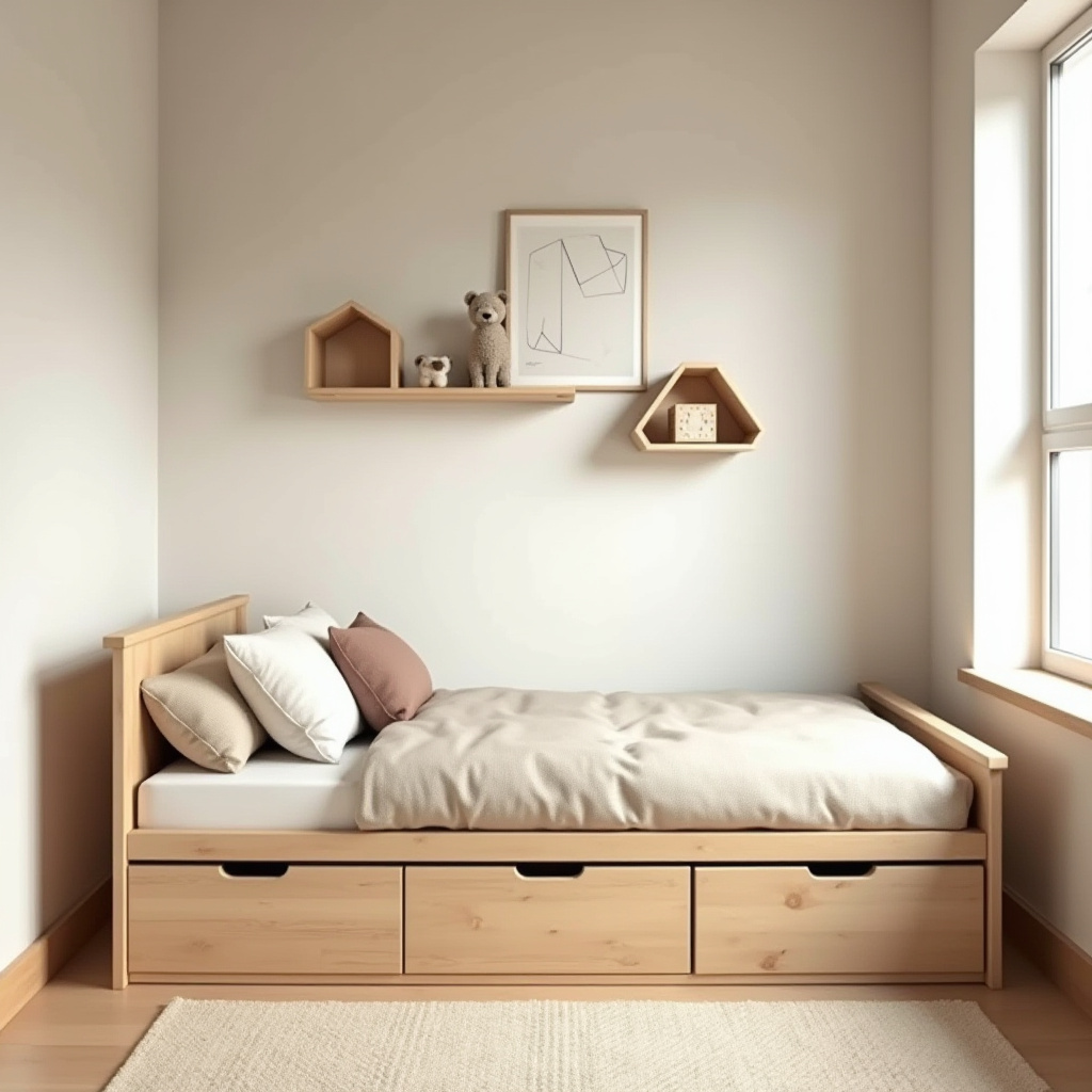 japandi kids room 37