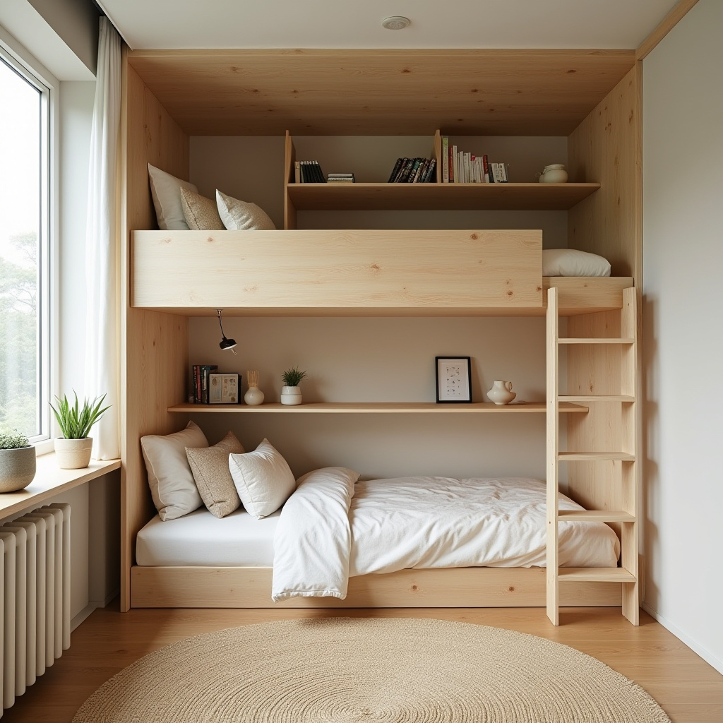 japandi kids room 39