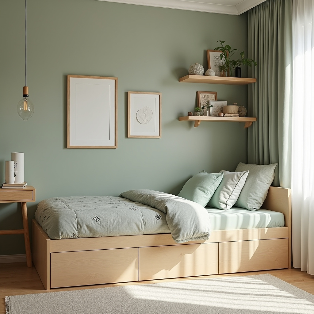 japandi kids room 4