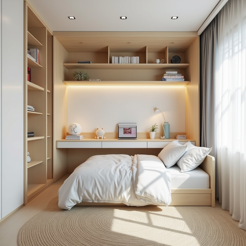 japandi kids room 6