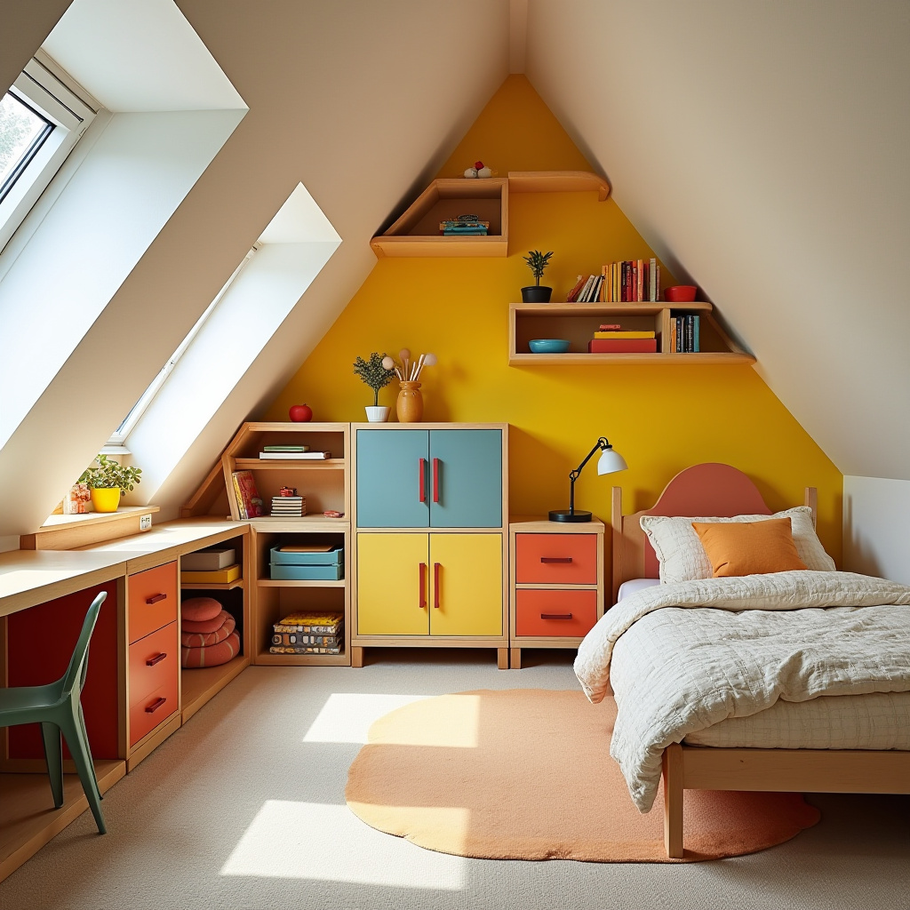 kids attic bedrooms 38