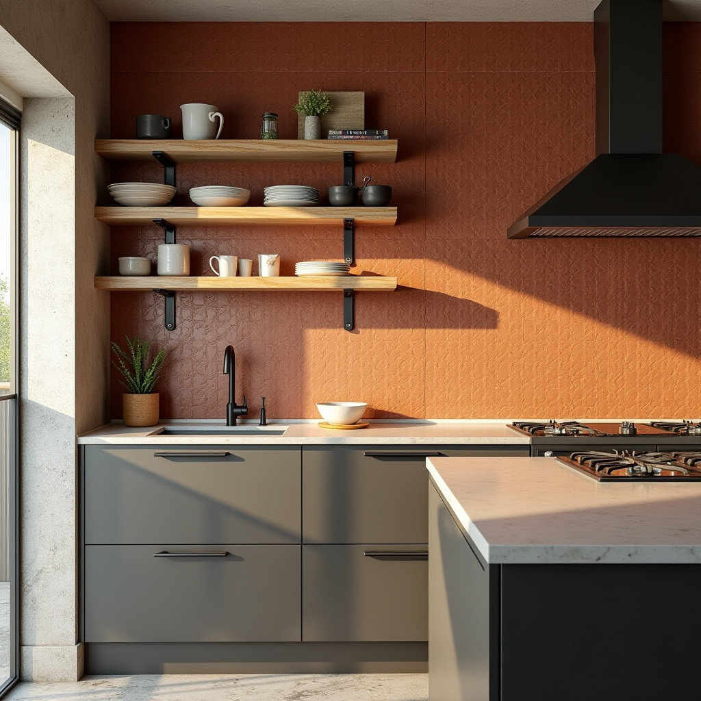 kitchen accent wall 2