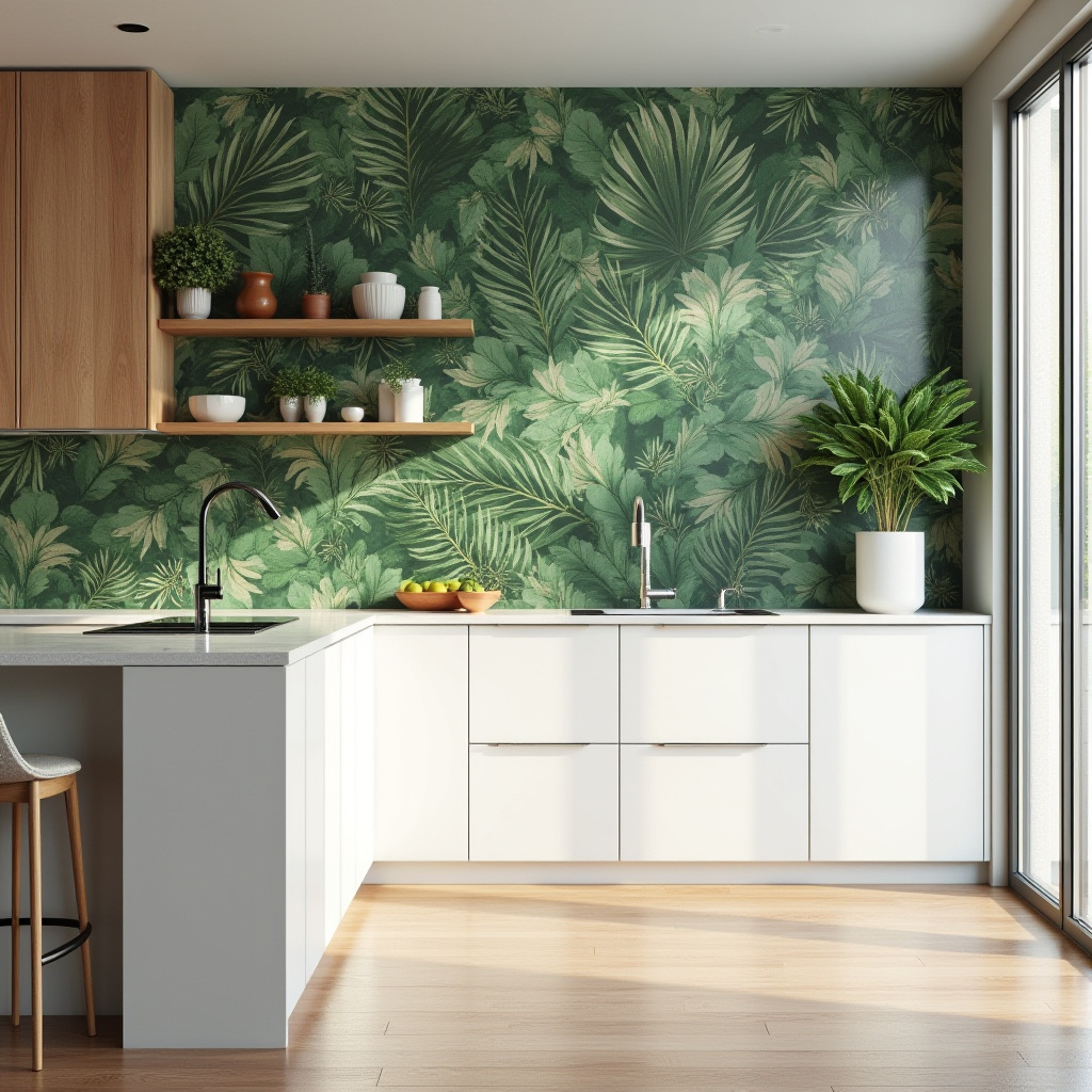 kitchen accent wall 24