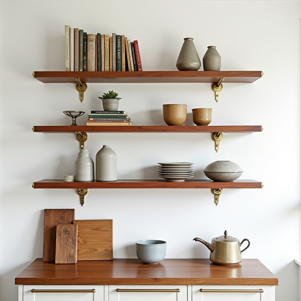 kitchen bookshelf ideas 17