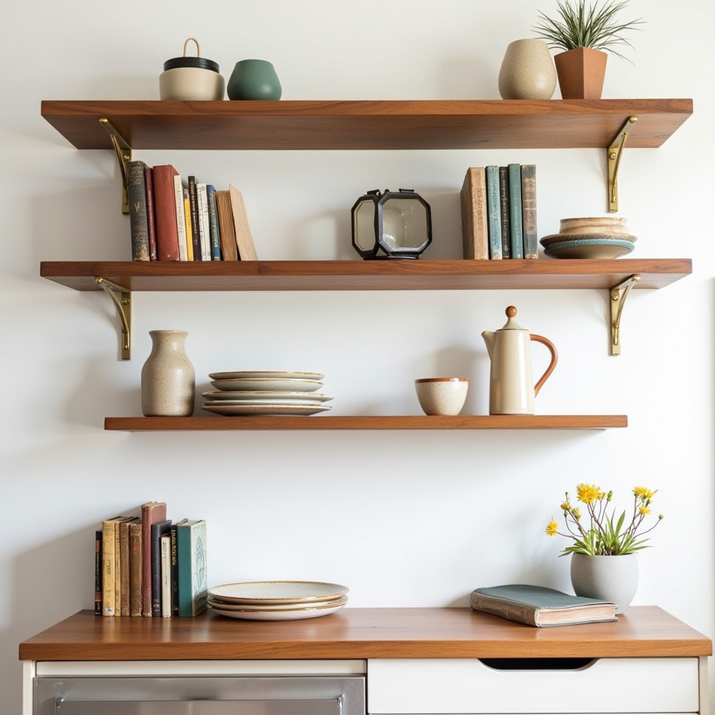 kitchen bookshelf ideas 18
