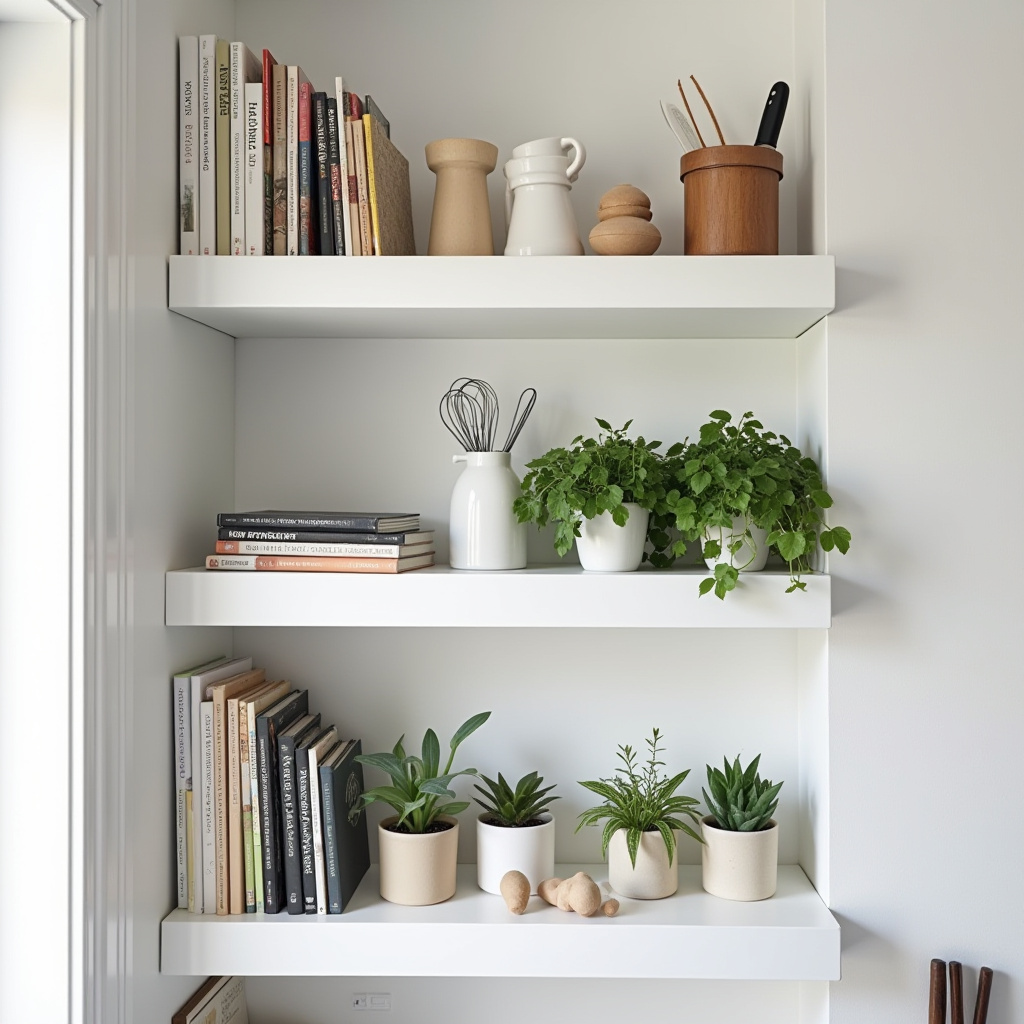 kitchen bookshelf ideas 24