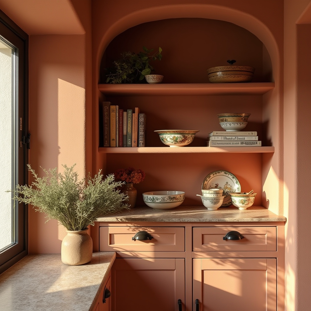 kitchen bookshelf ideas 26