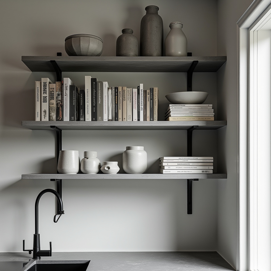 kitchen bookshelf ideas 28