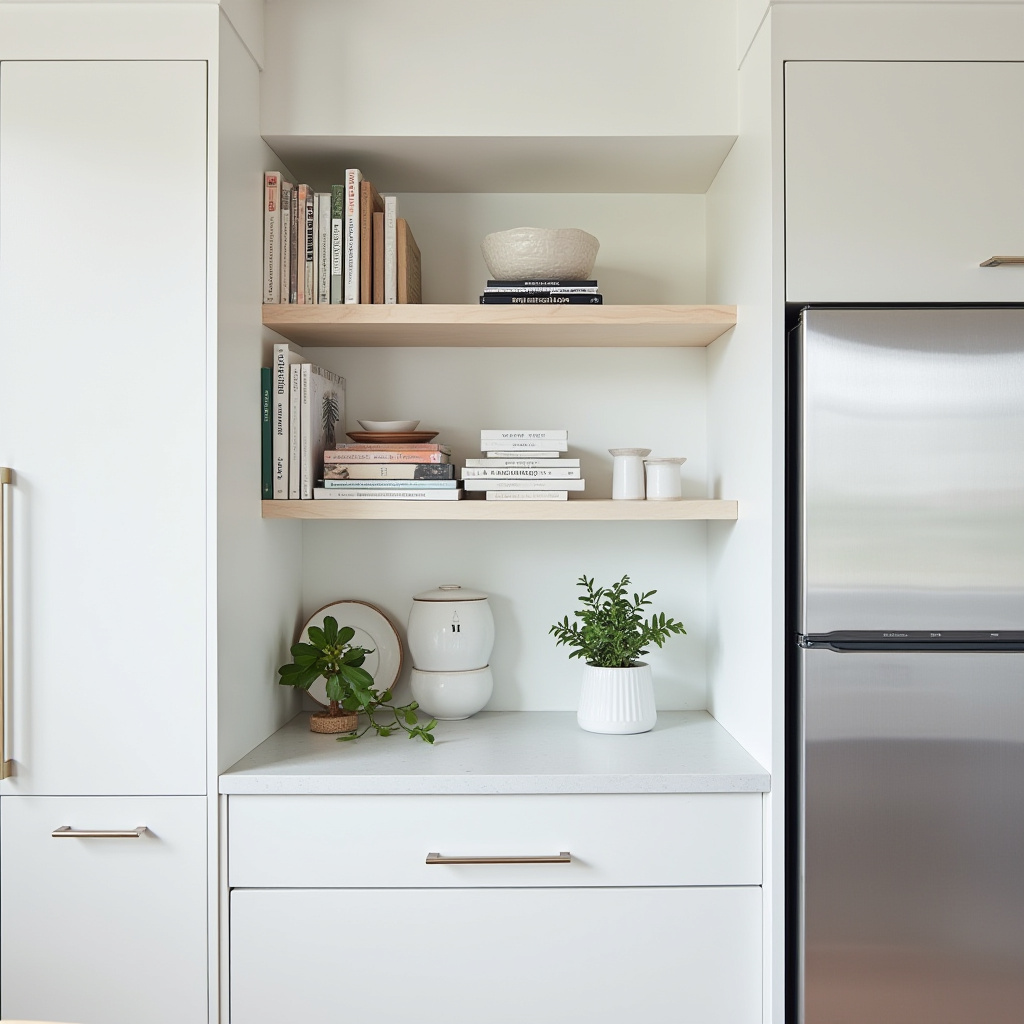 kitchen bookshelf ideas 3