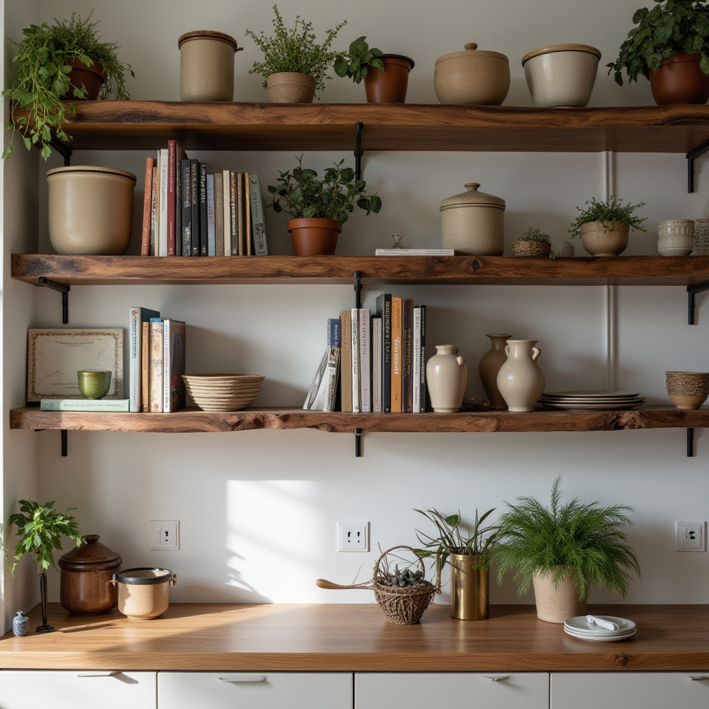kitchen bookshelf ideas 34
