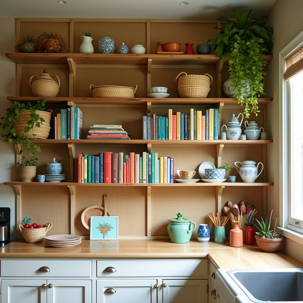 kitchen bookshelf ideas 37