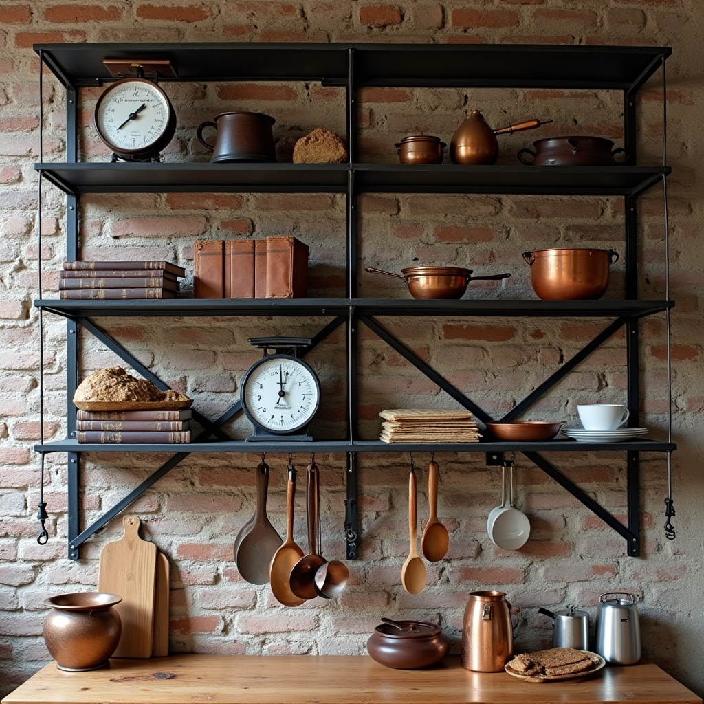 kitchen bookshelf ideas 6