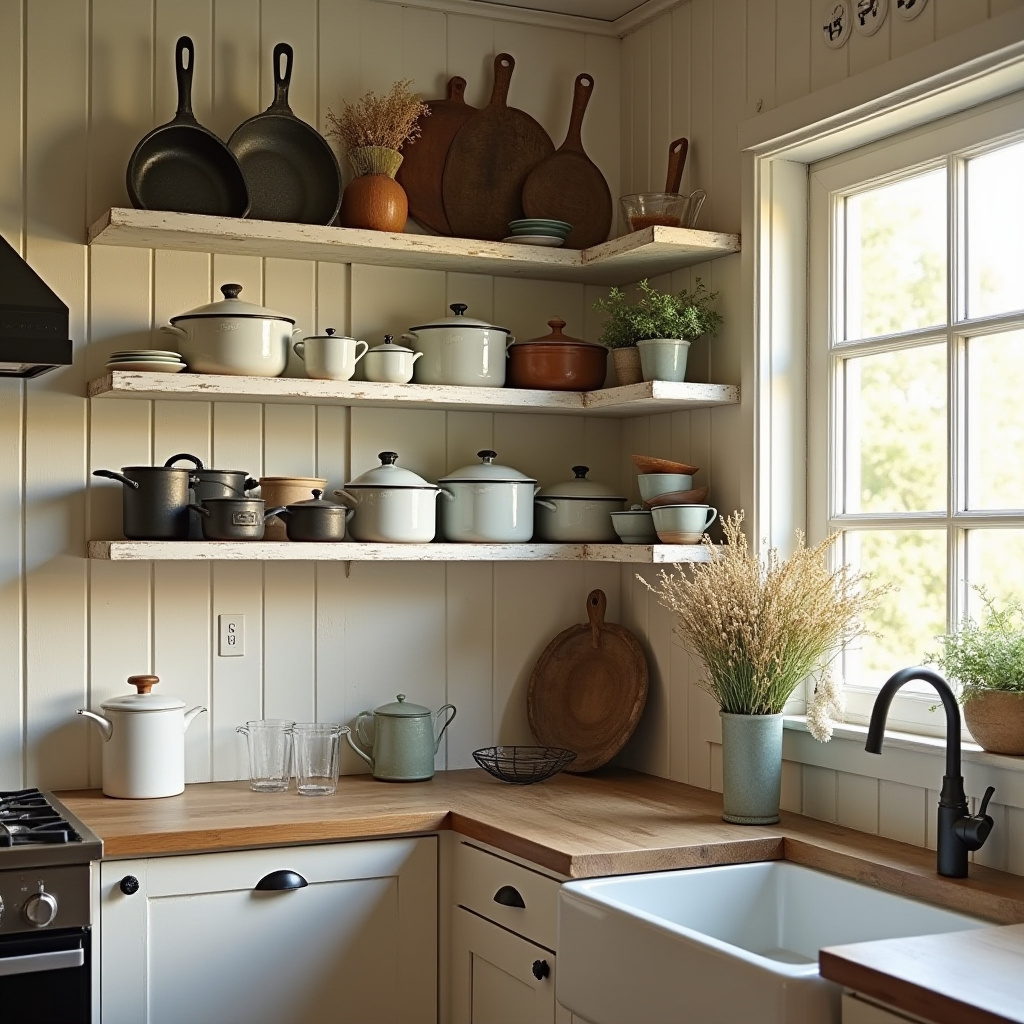 kitchen bookshelf ideas 9