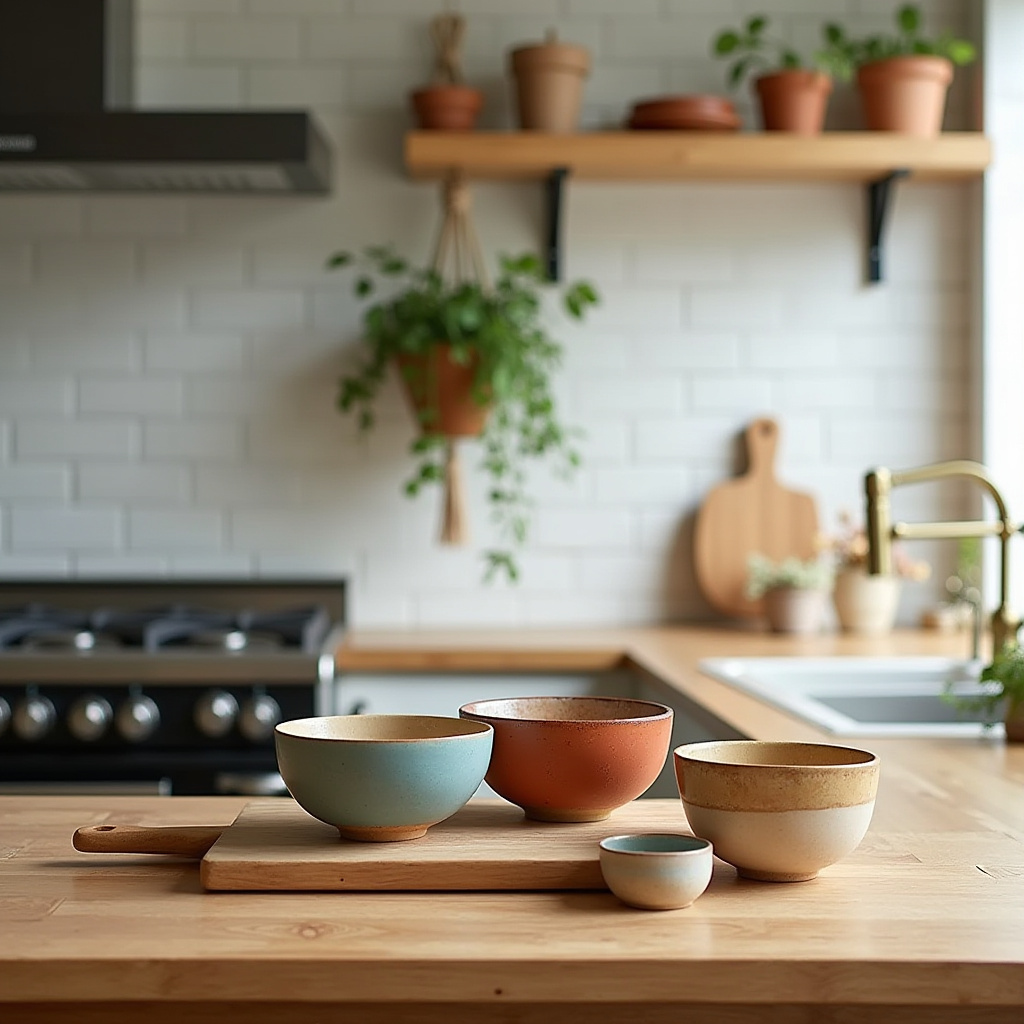 kitchen counter styling ideas 13