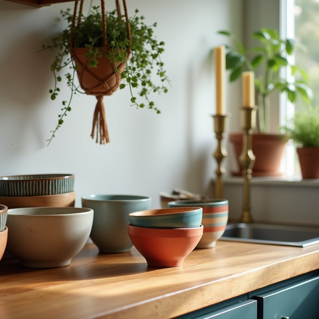 kitchen counter styling ideas 14