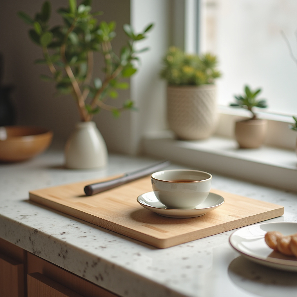 kitchen counter styling ideas 16