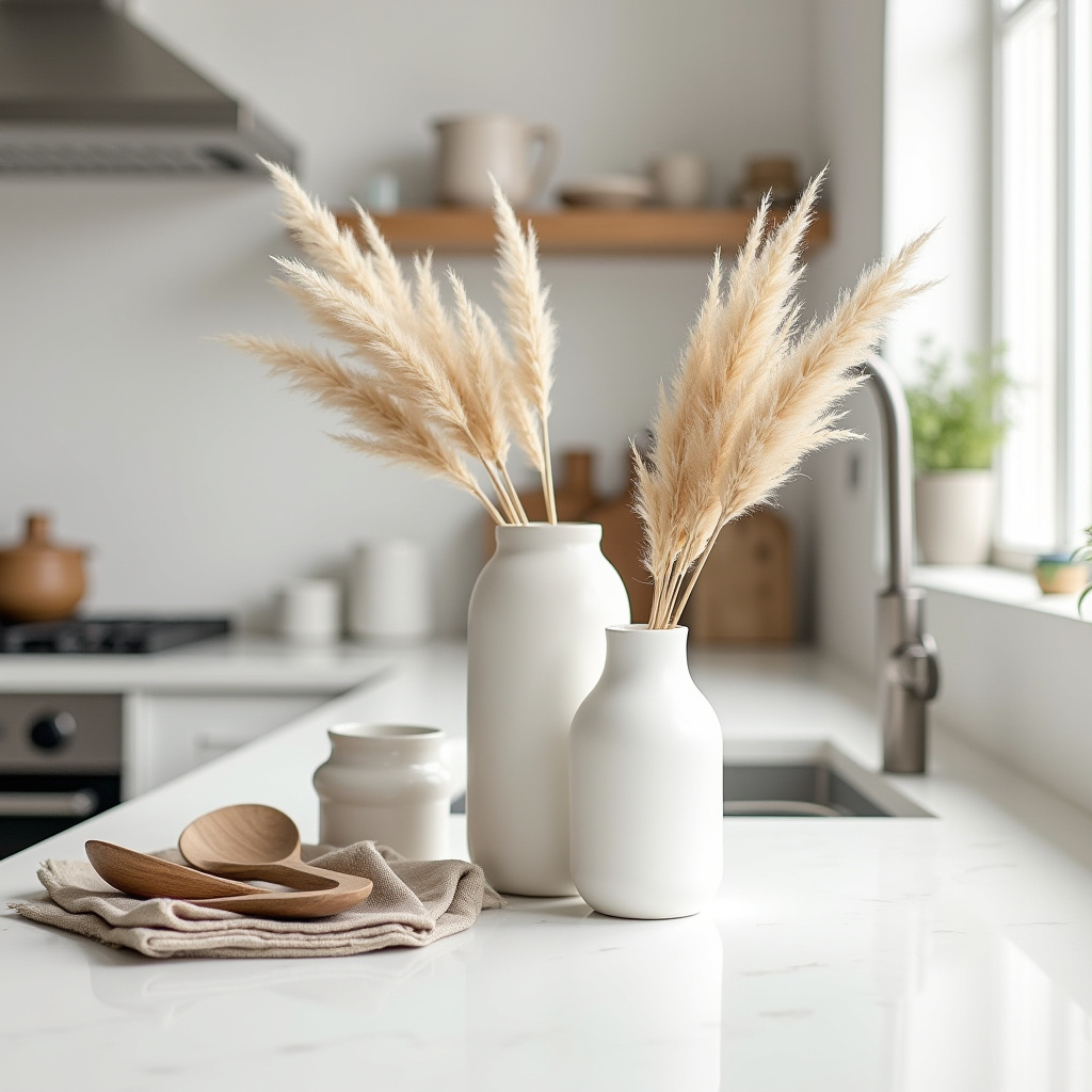 kitchen counter styling ideas 19