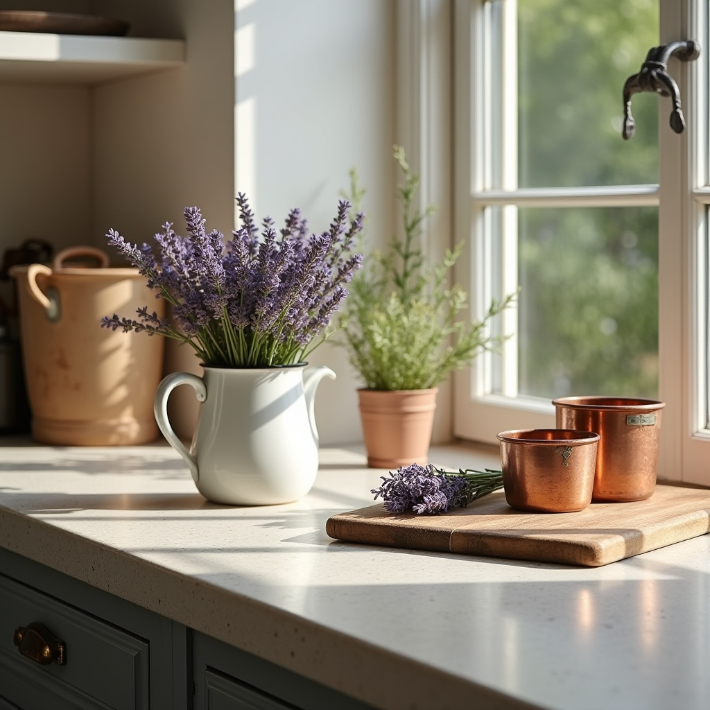 kitchen counter styling ideas 22