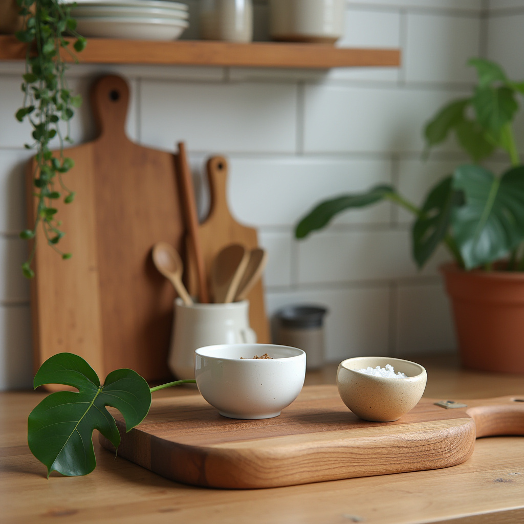 kitchen counter styling ideas 25